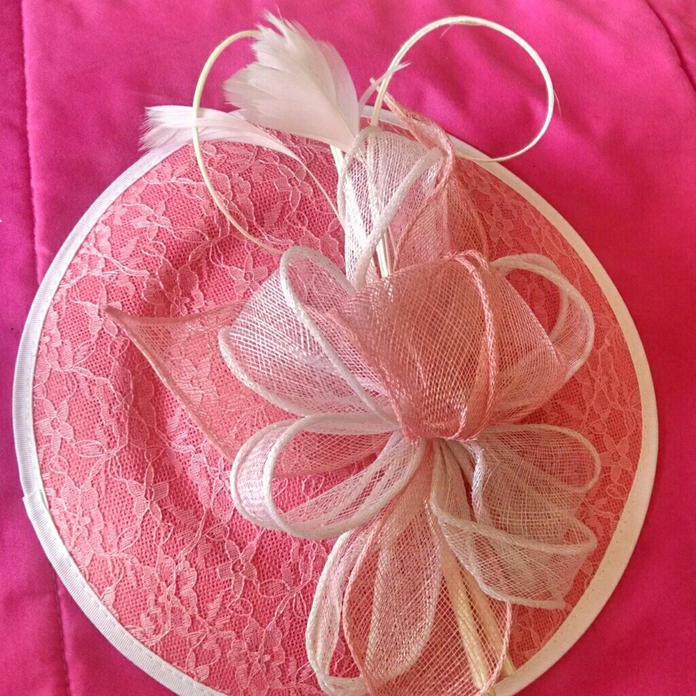 Pink Fascinator